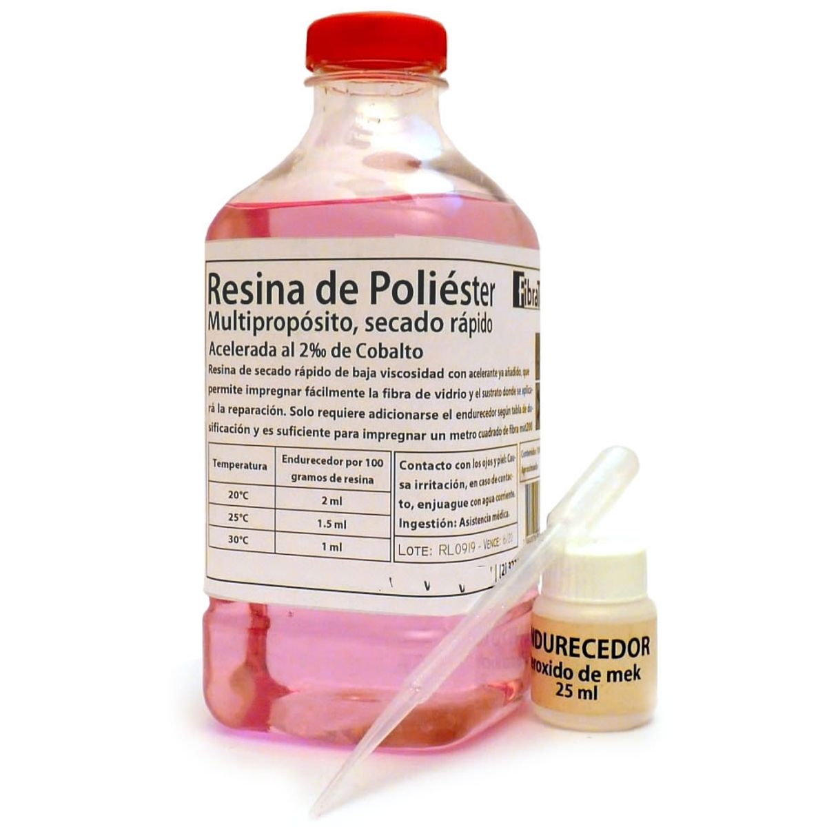 EASY EPOX - Resina De Poliester 1 Kg. Incluye Endurecedor Y Dosificador!