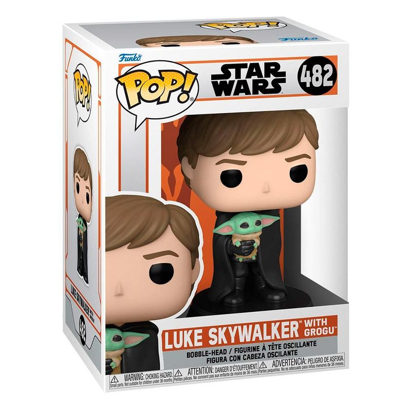 FUNKO - Funko Pop - Star Wars Mandalorian - Luke With Baby Yoda 482