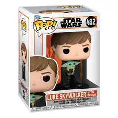 FUNKO - Pop - Star Wars Mandalorian - Luke With Baby Yoda 482