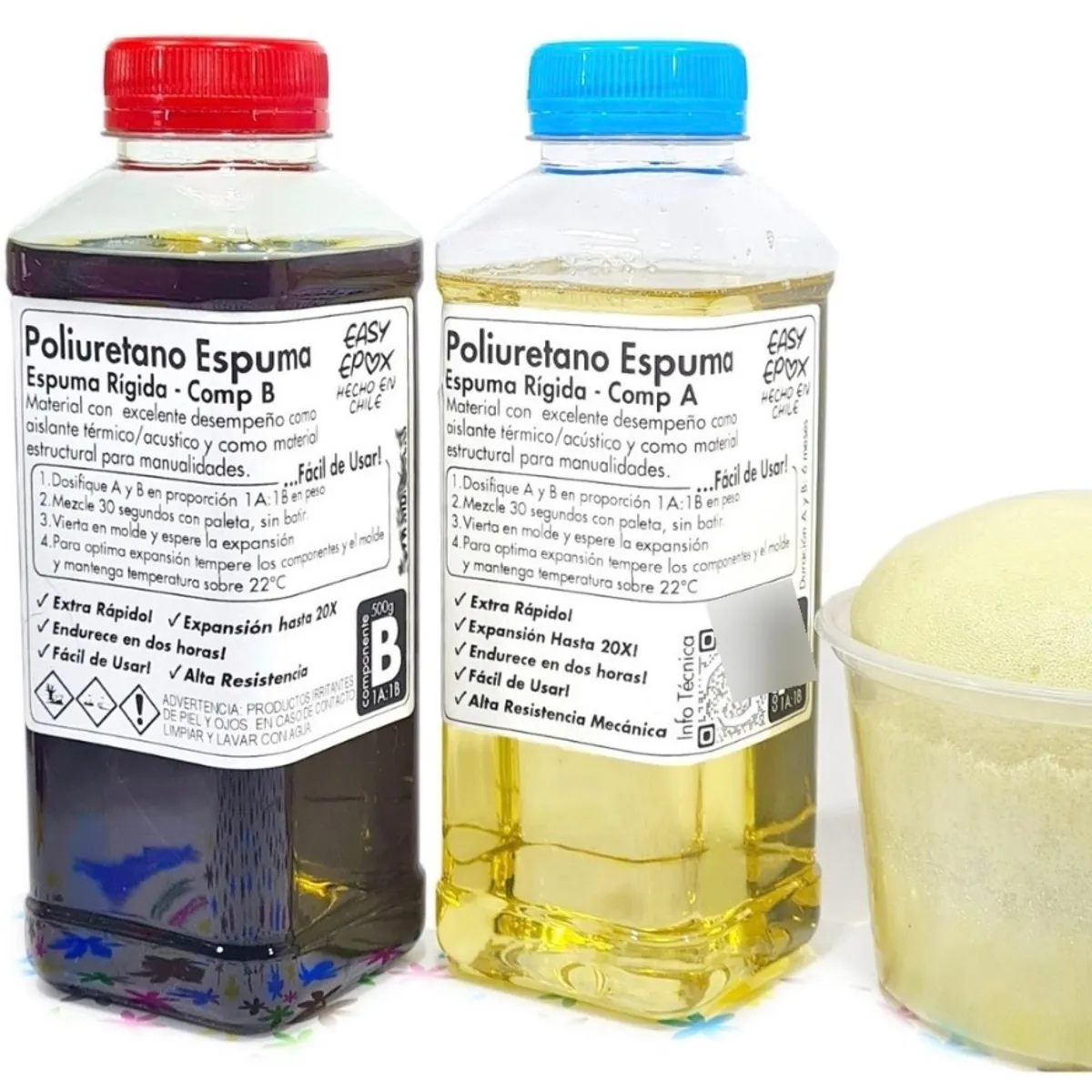 EASY EPOX - Espuma Rígida Poliuretano Expansivo Desata Tu Creatividad