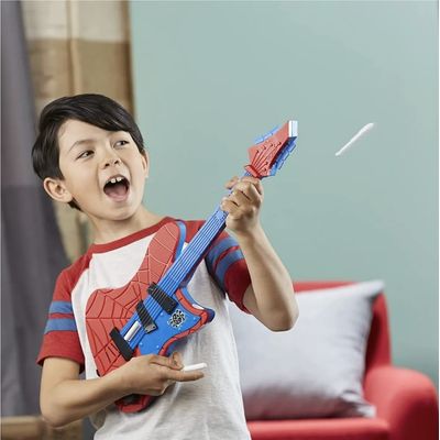 Imagen 2 del producto Spiderman Spiderverse Blaster Lanza Dardos Guitar