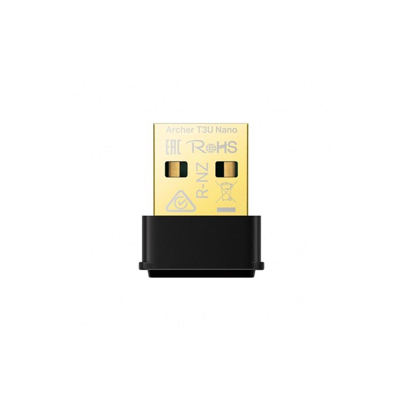 TP LINK - Adaptador Tarjeta Red USB 3.0 WIFI AC1300 TP-Link Archer T3U TP LINK
