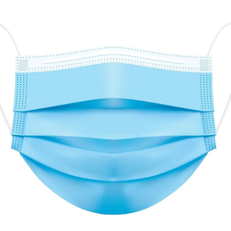 INNOVATE K - Mascarilla Desechable 3 Pliegues 50 Unidades