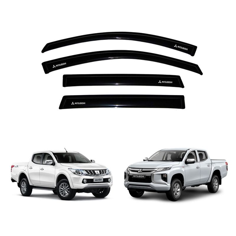 GENERICO - Aletas Bota Aguas Mitsubishi L200 2016-2023