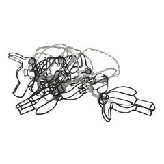 LEDZONE - Guirnalda Tucan 10 Luces Led 1,65 Mts Pilas