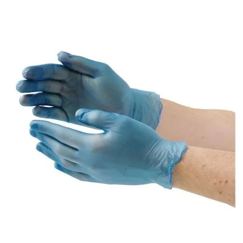 INNOVATE K - Guantes Vinilo Azul X100 Talla M