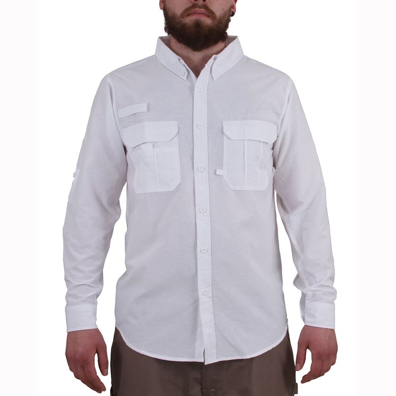 HARDWORK - Camisa Hw Duck Dry Blanco