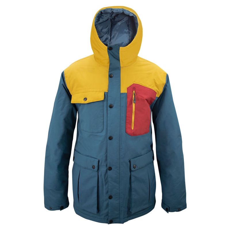 HARDWORK - Parka Hw Kodiak Azul Mustard