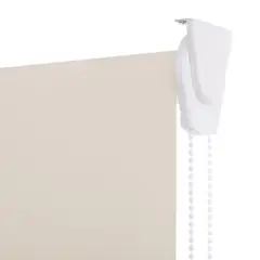 BERTEX - Cortina Roller Blackout 120cm ancho x 170cm alto Persiana Beige