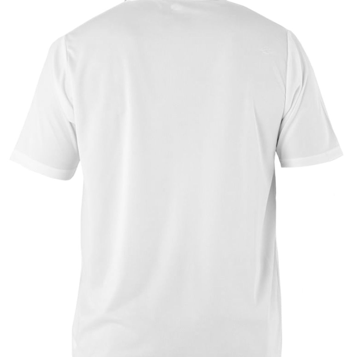 QUEBEC - Polera Cooldry Quebec Manga Corta Blanco