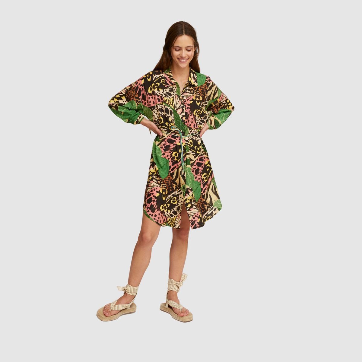 ALDO MARTINS - Vestido Diane Verde Aldo Martins