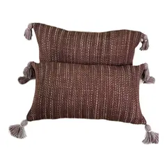 TELARES DE ESTILO - Cojín Lana de Oveja 70x40