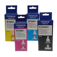 Pack Tintas 4 colores compatible con Brother BTD60-BT5001