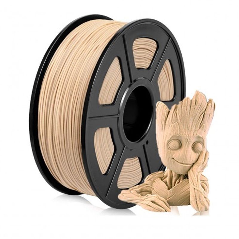 SUNLU - Filamento Pla Madera Wood Sunlu Rollo 1kg 175mm