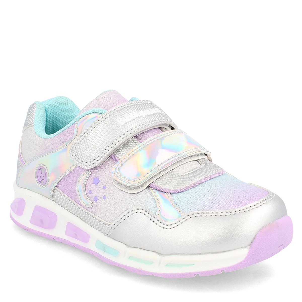 BUBBLE GUMMERS - Zapatilla Niña Bubblegummers Aragon Plateado 22-25