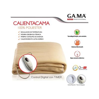 Imagen 2 del producto Calienta Cama 2 Plazas 100% Polyester Control Digital