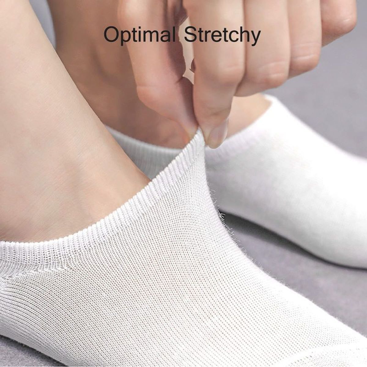 EVERSO - 12pares Calcetín Hombre Con Bambu Invisible