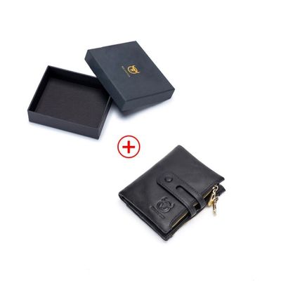 Imagen 2 del producto Billetera Hombre Cuero Genuino Lujo Bull Captain Mod Beast