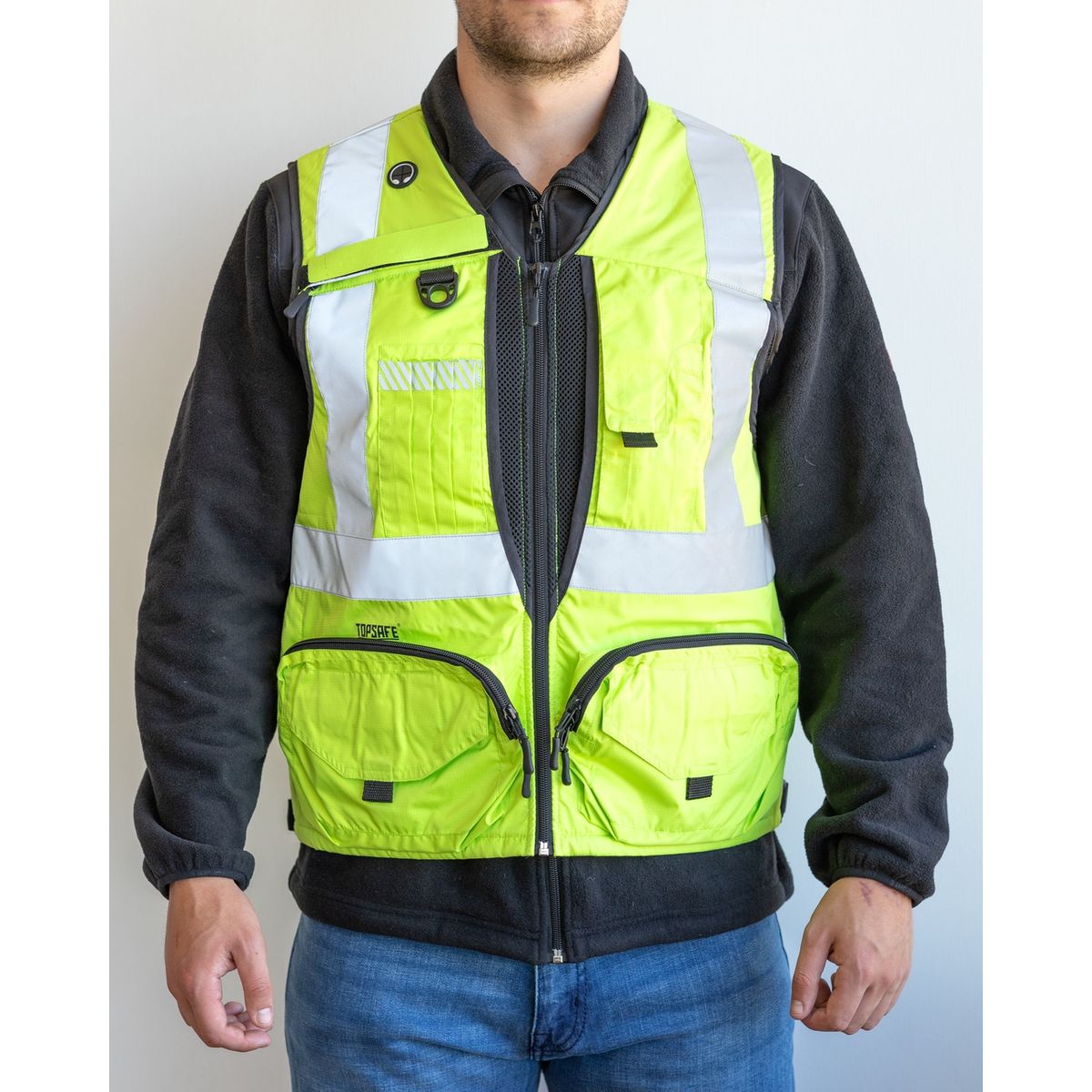 TT SAFE - CHALECO GEOLOGO AMARILLO