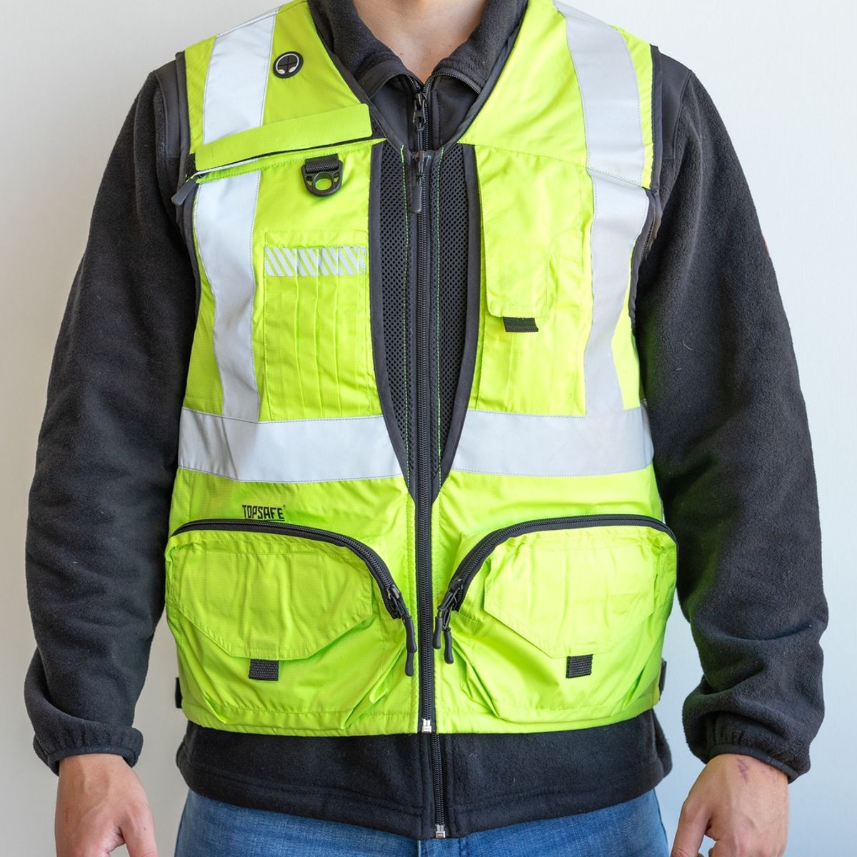 TT SAFE - CHALECO GEOLOGO AMARILLO