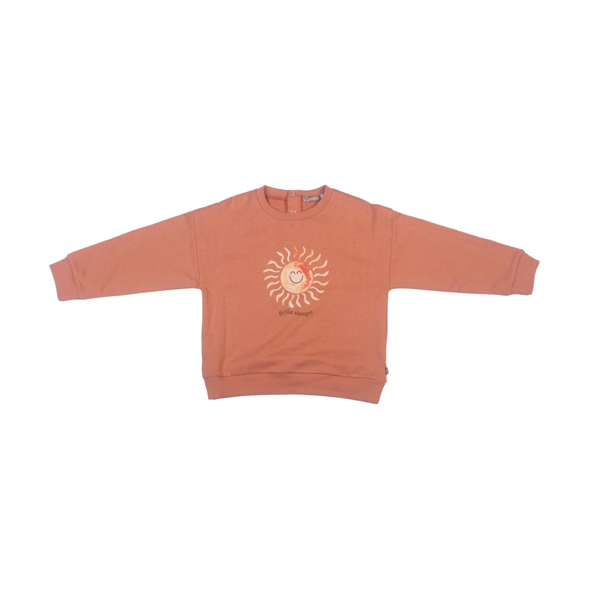 PILLIN - Polerón Bebe Niño Terracota Pillin PILLIN