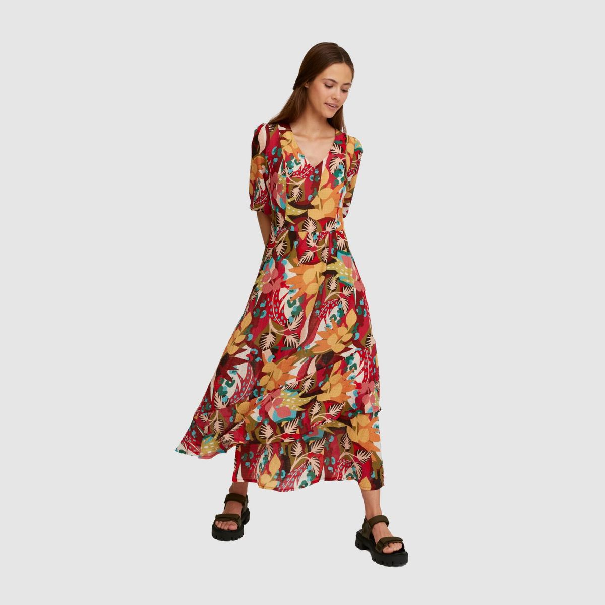 ALDO MARTINS - Vestido Isabella Granate Aldo Martins