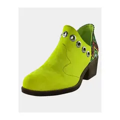 DINASTELLA - Botin ojetillos origen Verde Danicolle