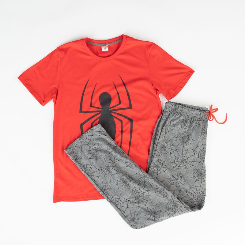 MARVEL - Pijama Hombre Spiderman Aracnido Rojo Marvel