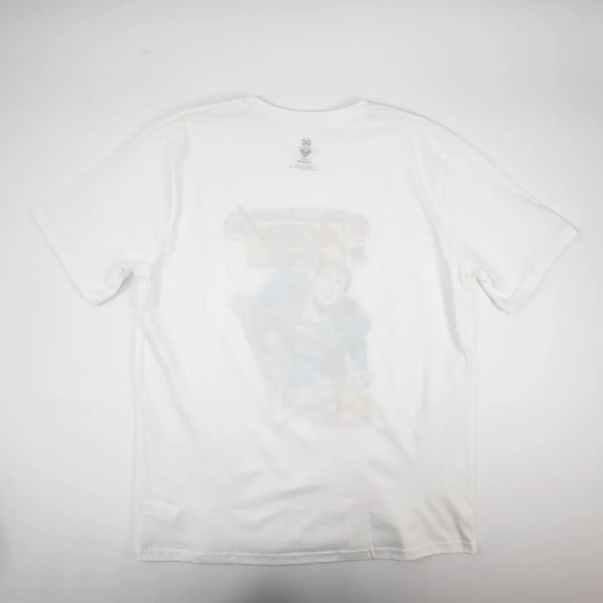 DC COMICS - Polera Superman Old Power Blanco Dc Comics