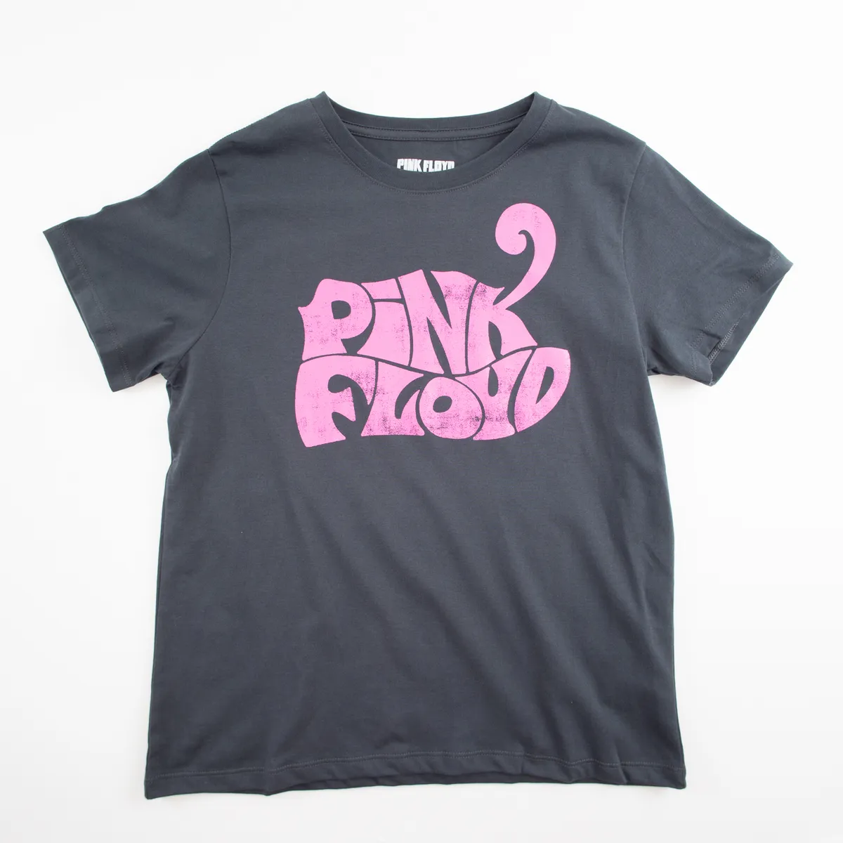 PINK FLOYD - Polera Mujer YOU Pink Floyd Logo Gris
