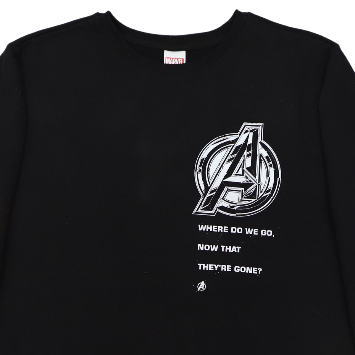 MARVEL - Poleron Hombre Avengers Logo Negro Marvel