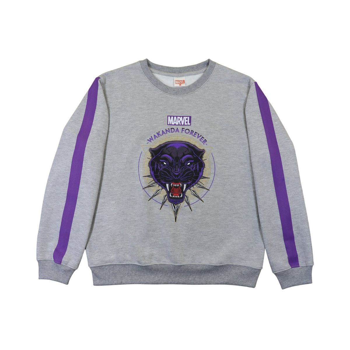 MARVEL - Poleron Mujer Black Panther Wakanda Gris Marvel