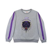 Poleron Mujer Black Panther Wakanda Gris