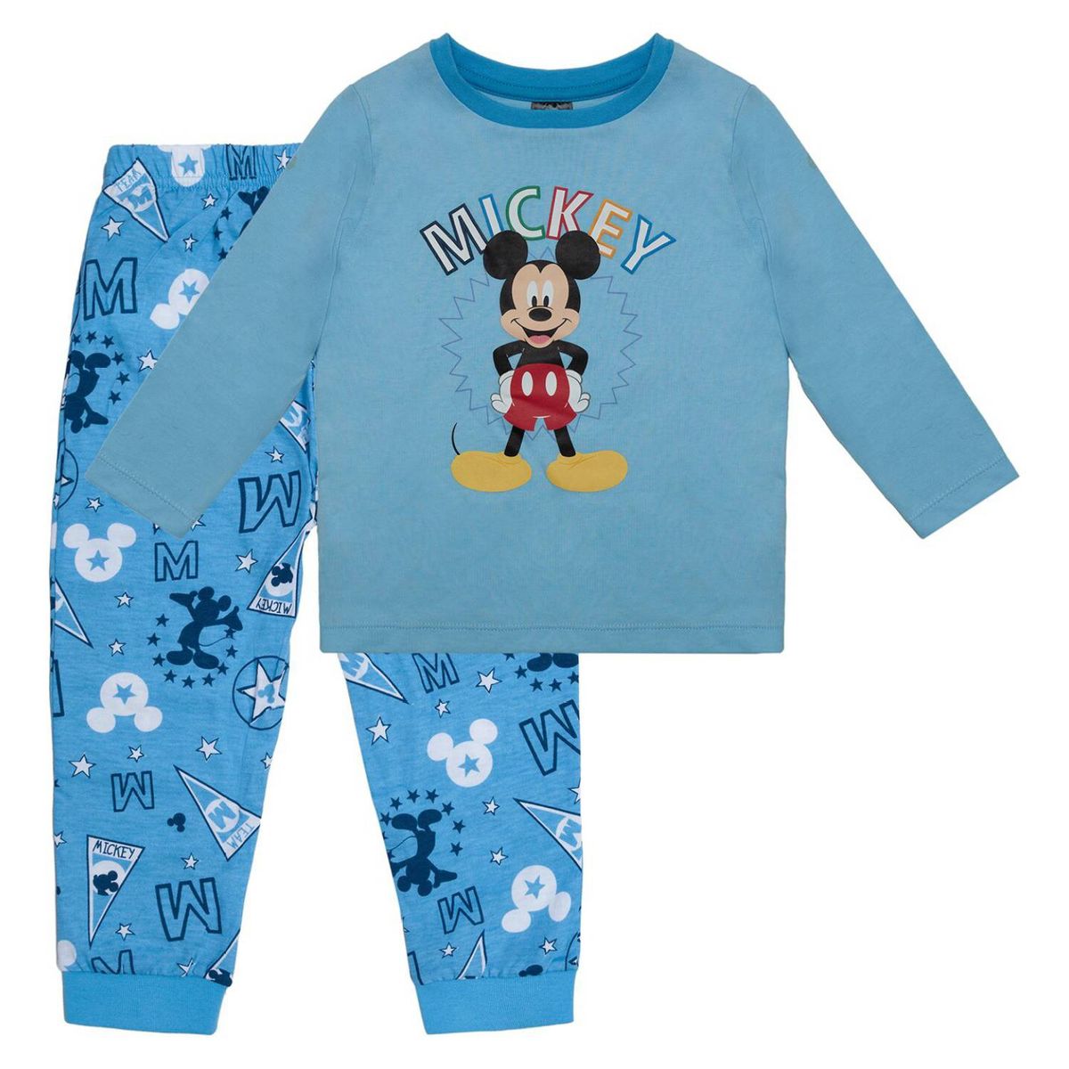 DISNEY - Pijama niño mickey mouse celeste disney