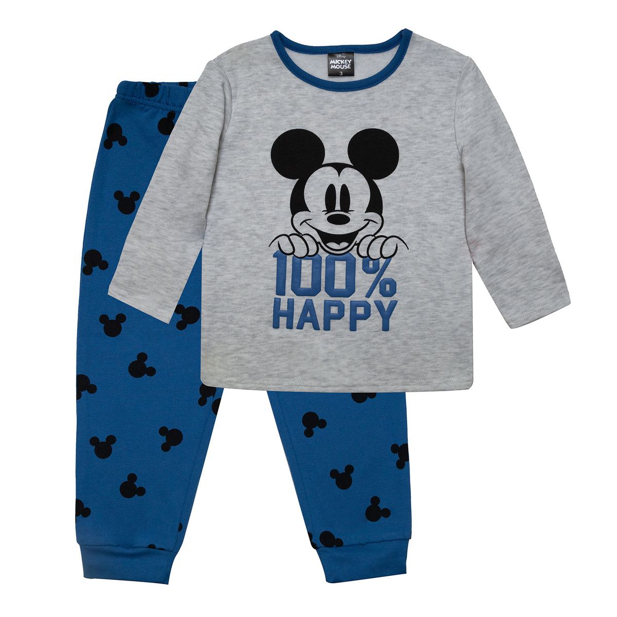 DISNEY - Pijama Niño Mickey Happy Azul Disney