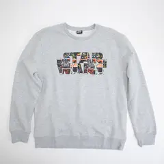 STAR WARS - Poleron Hombre Inside Letters Gris