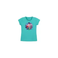 DISNEY - Polera Mc Niña Sirenita Verde Agua