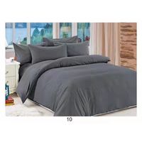 Juego de Sabanas 2 plazas + Fundas para almohada - Color Gris