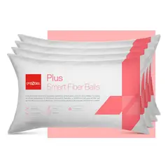ROSEN - Set 4 Almohadas Fibra Plus King 50x90 cm
