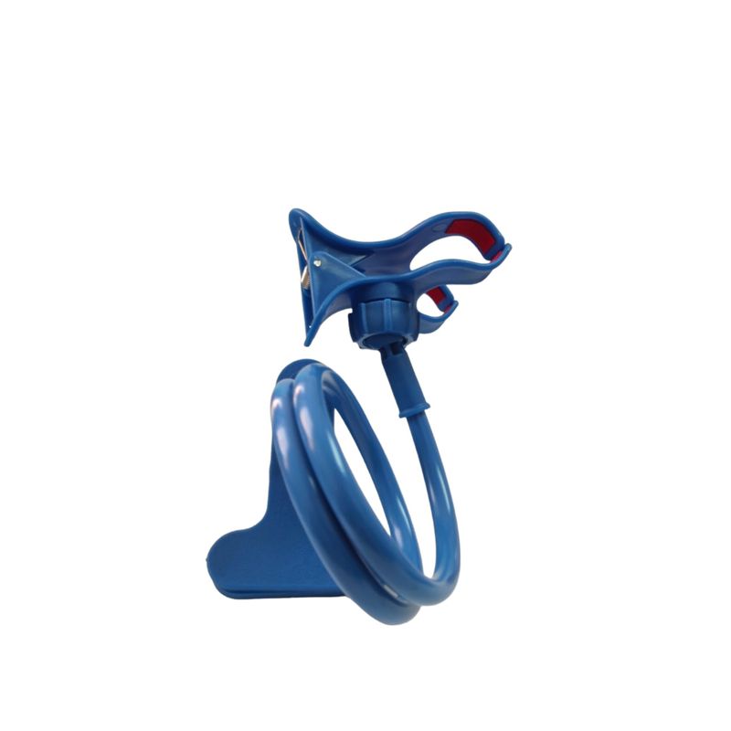GENERICO - SOPORTE PARA CELULAR ANCLAJE TIPO CLIP AZUL ELECTRICO