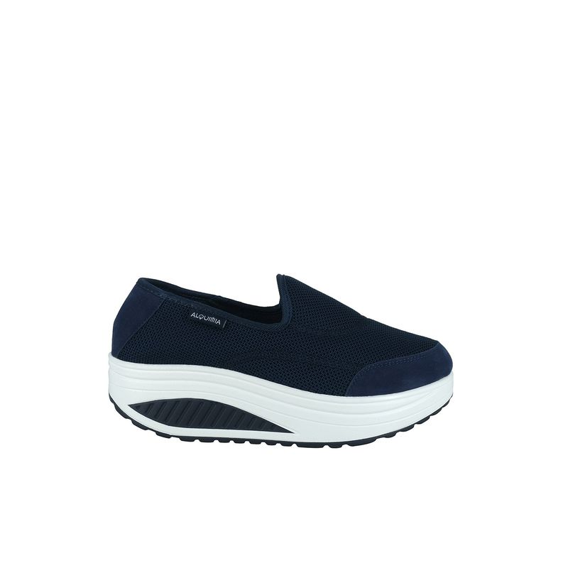 ALQUIMIA - Zapatilla Mujer Azul Zorzal Alquimia