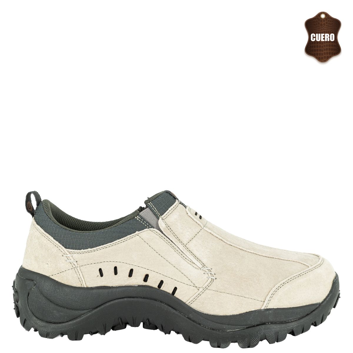 LONDON ADIXT - Zapato de Cuero Hombre Beige Cedro London Adixt