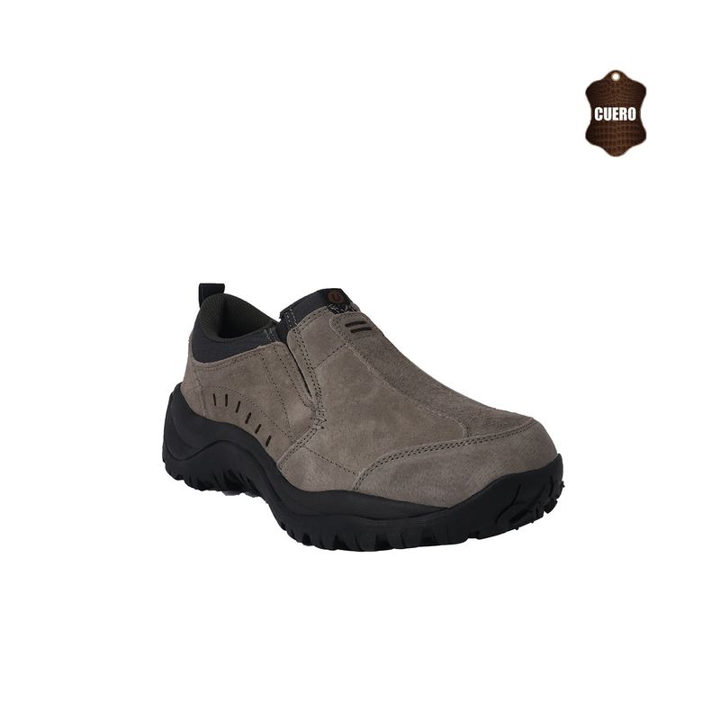 LONDON ADIXT - Zapato Hombre Gris Cedro London Adixt