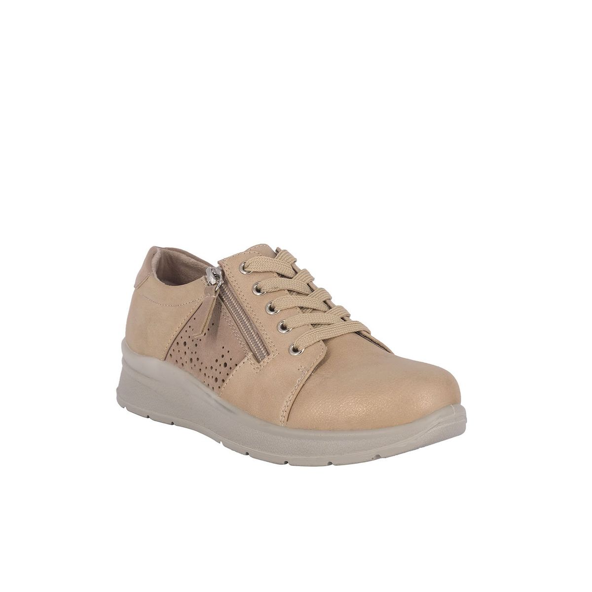 PASSER - Zapatilla Mujer Beige Lily Passer
