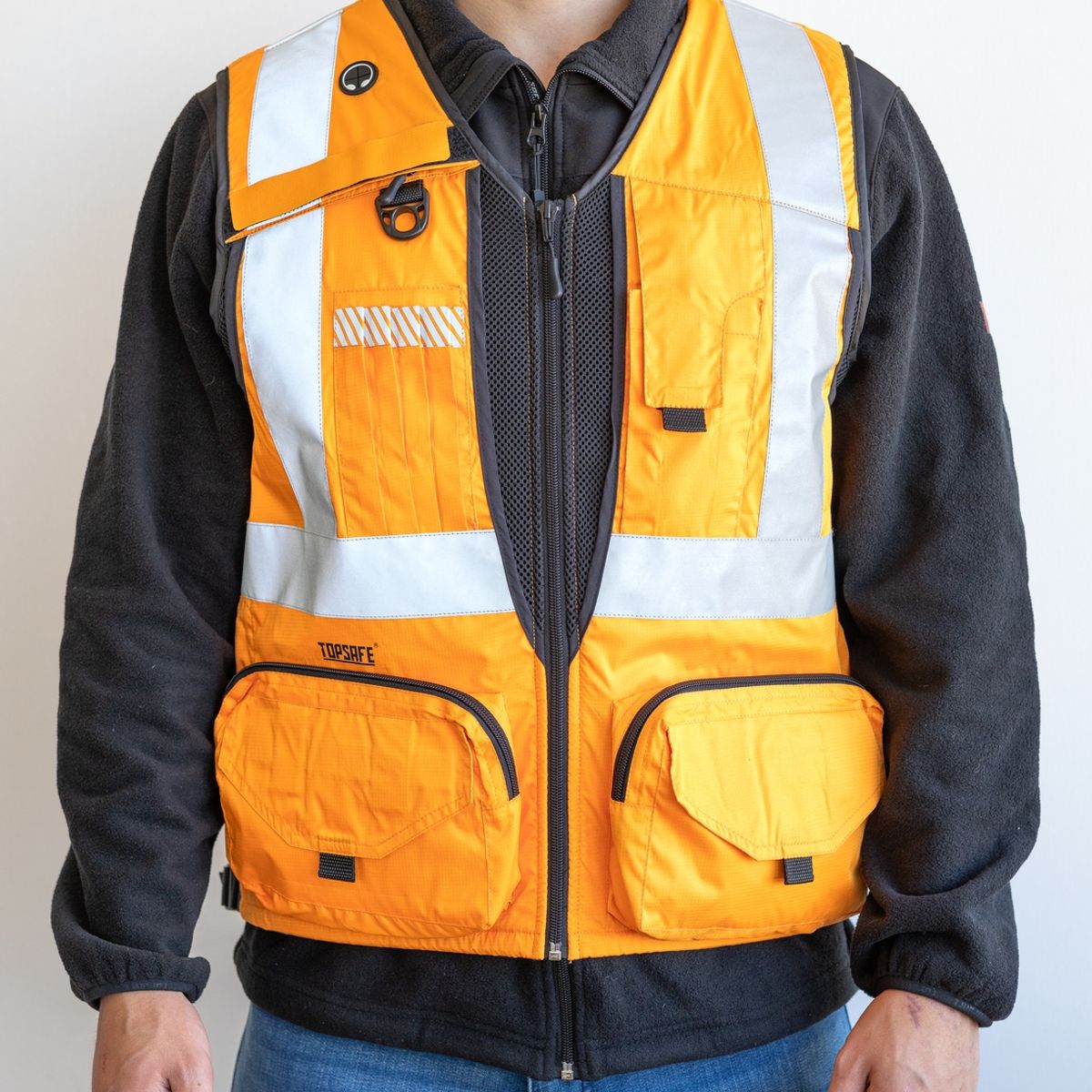 TT SAFE - CHALECO GEOLOGO NARANJO