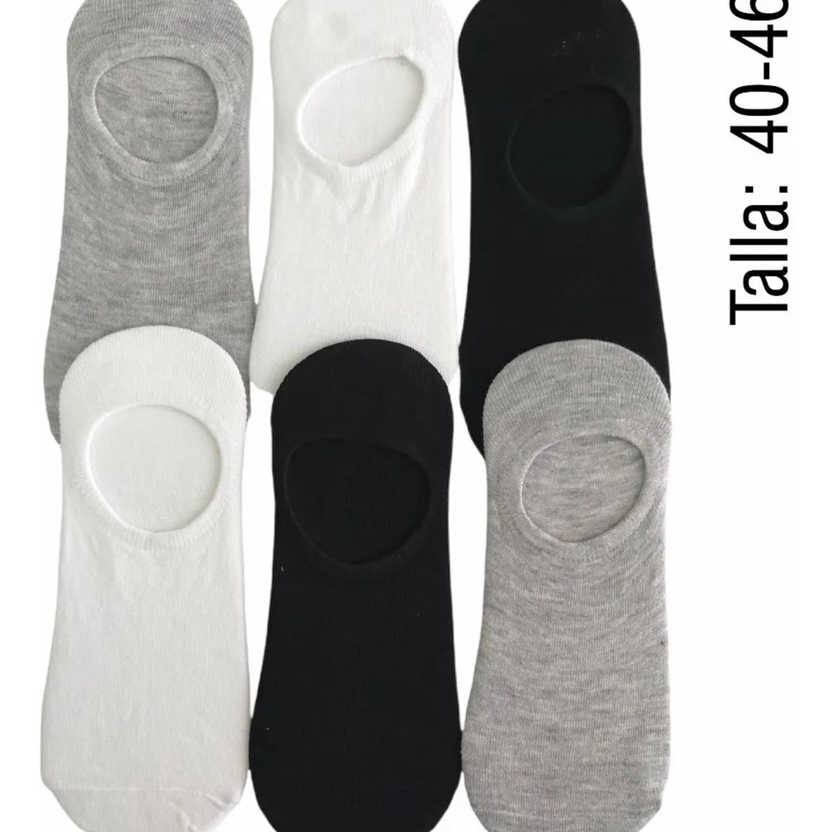 GARSIL - 12 Pares Calcetas Calcetines Invisible Corto Hombre De Algodón y Cobre