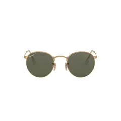 RAY BAN - Lentes de Sol Round Metal Verde Polarizados