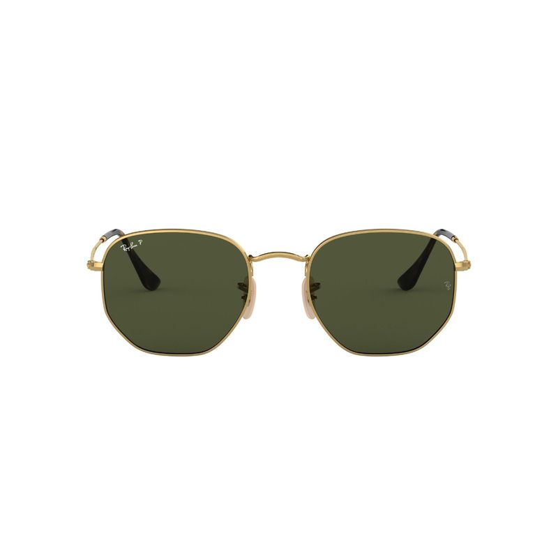 RAY BAN - Lentes de Sol Hexagonal Verde Polarizados