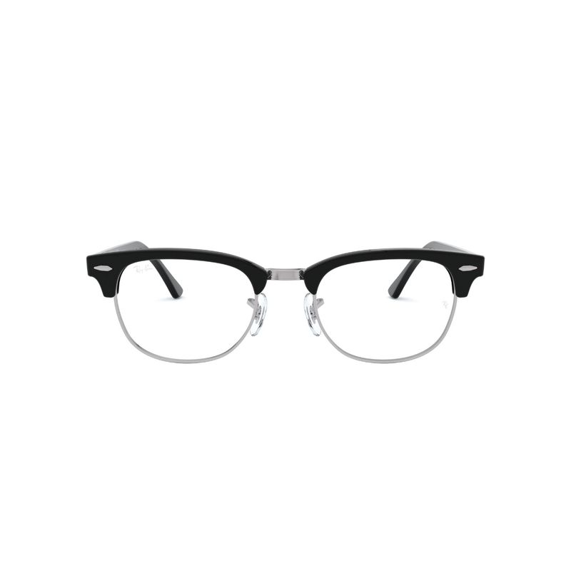 RAY BAN - Lentes Ópticos Clubmaster Negro