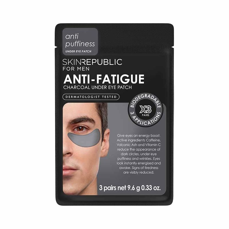 SKIN REPUBLIC - Anti-Fatigue Charcoal Under Eye Patch For Men